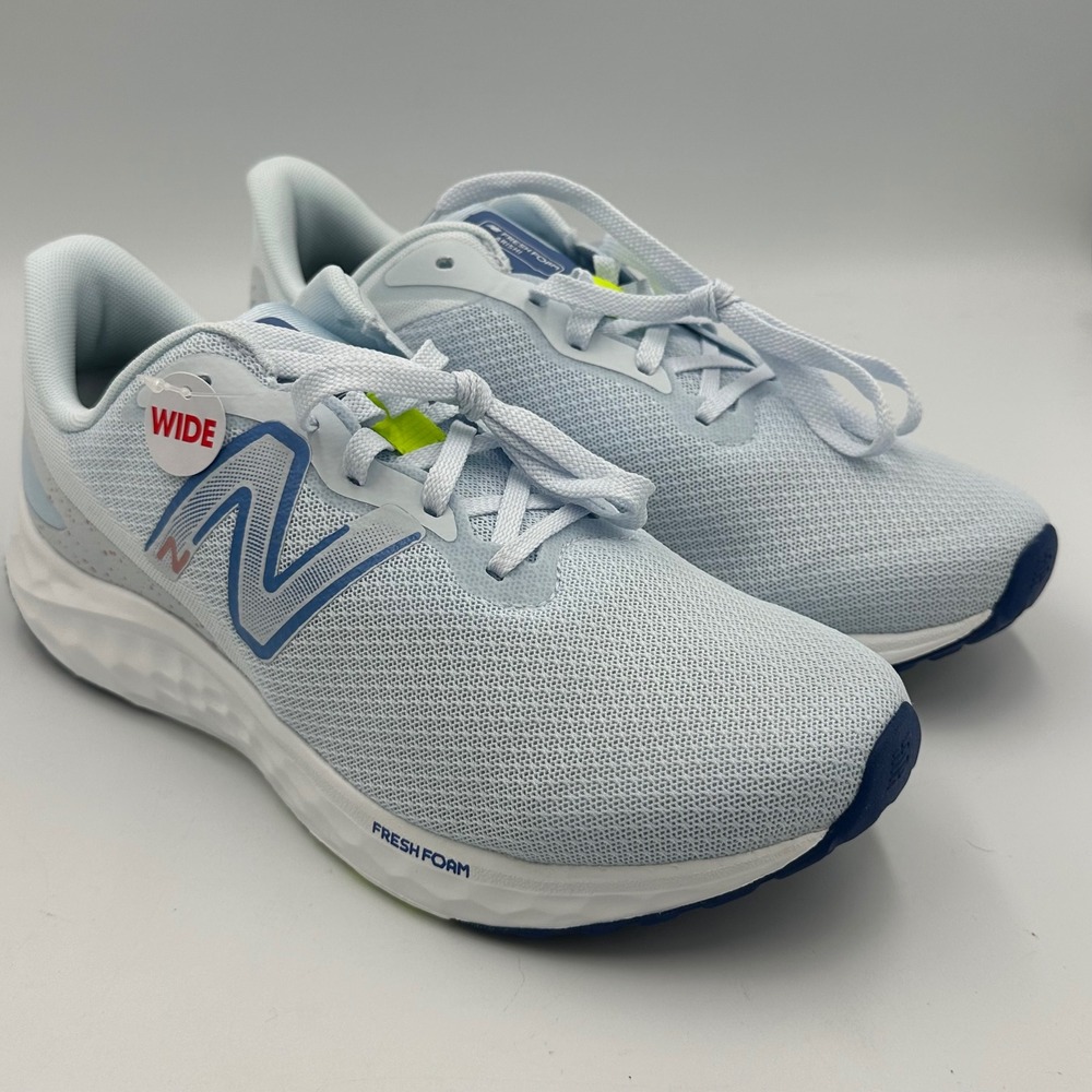 New Balance Fresh Foam Arishi V4 Blue WIDE Women's 10.5 D Running Comfort Core